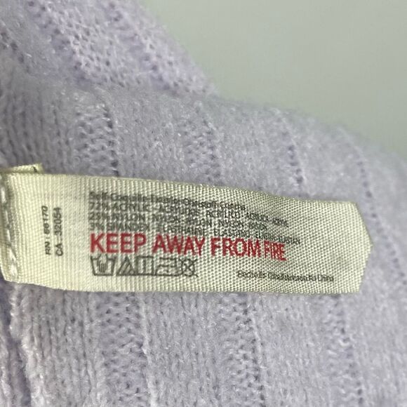 Free People Around the Clock Pullover Cozy Lavender Oversized Sweater Tunic XS - Picture 13 of 16